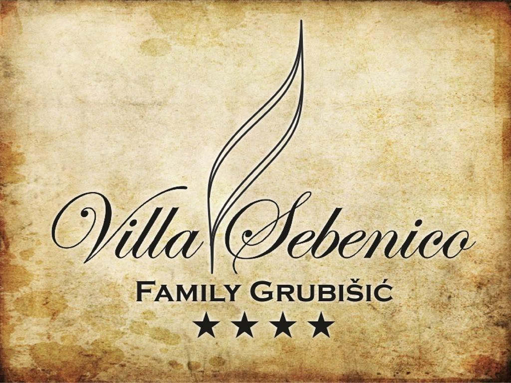Villa Sebenico Шибеник Экстерьер фото